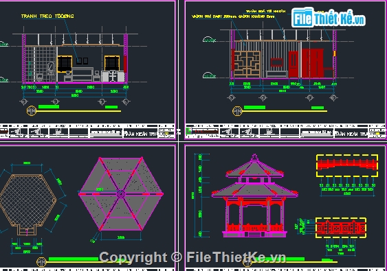 nhà thờ,nhà 3 gian,nhà thờ họ,nhà thờ cad