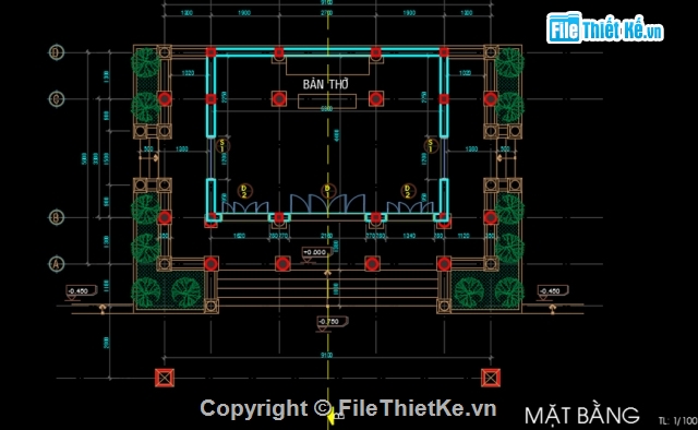 NHÀ THỜ FULL,file cad nhà thờ ho,nhà thờ họ