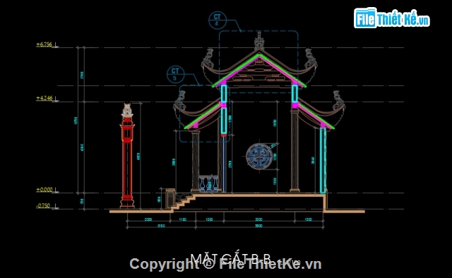 NHÀ THỜ FULL,file cad nhà thờ ho,nhà thờ họ