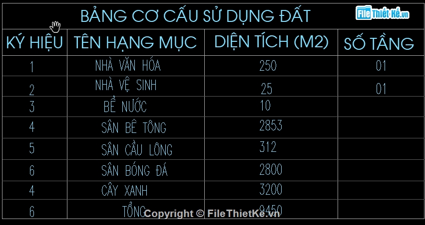 File cad Nhà văn hóa,bản vẽ cad nhà văn hóa,Hồ sơ Nhà văn hóa 9.6x21m,Nhà văn hóa