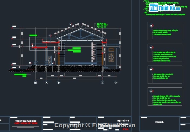 nhà văn hóa,nhà văn hóa xã,nhà văn hóa xã hà dương,bản vẽ cad nhà văn hóa xã ở tây nguyên