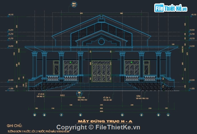 Nhà văn hóa Autocad,nhà văn hóa xã,file cad nhà văn hóa,nhà đa năng,cad nhà văn hóa,nhà đa chức năng