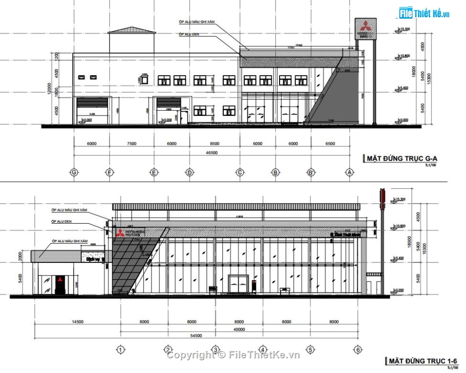 cad nhà xưởng,nhà xưởng đẹp,kiến trúc nhà xưởng