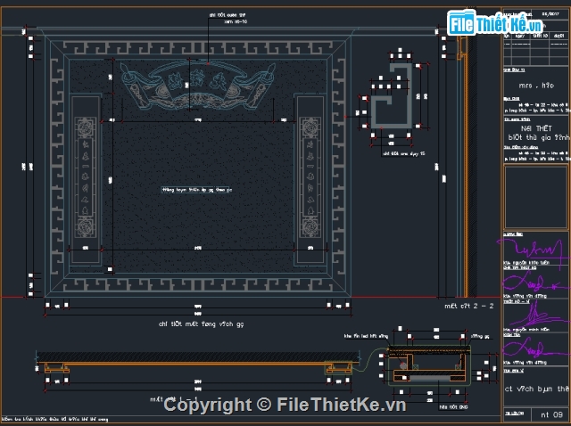 triển khai nội thất,File cad mẫu phòng thờ,khai triển nội thất,File cad phòng thờ,Nội thất phòng thờ