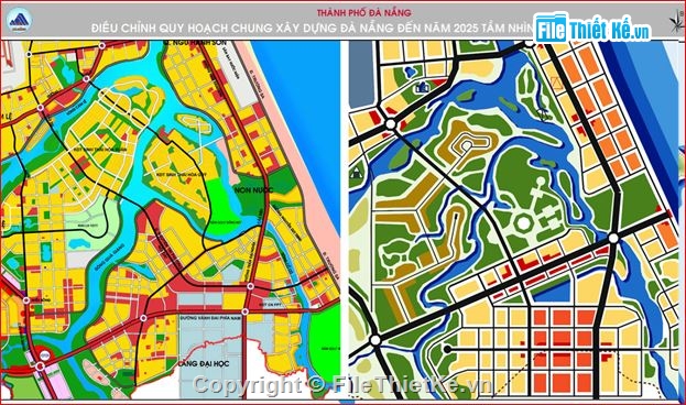 định hướng qui hoạch,Bản vẽ quy hoạch,quy hoạch tp Đà Nẵng