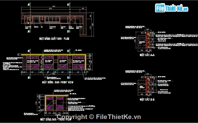 QUÁN BAR RƯỢU,FILE CAD QUÁN BAR,FILE CAD QUÁN BAR RƯỢU