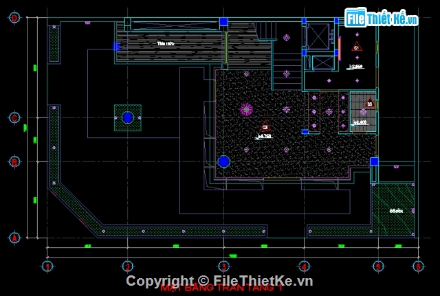 Quán cà phê,công trình kiến trúc,kiến trúc quán cà phê,nhà 5 tầng,kiến trúc 5 tầng,File cad