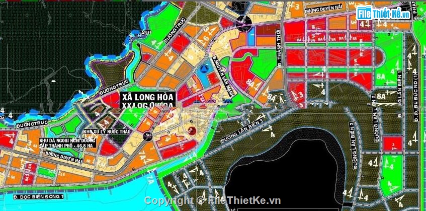 cad quy hoạch giao thông,giao thông huyện cần giờ,quy hoạch