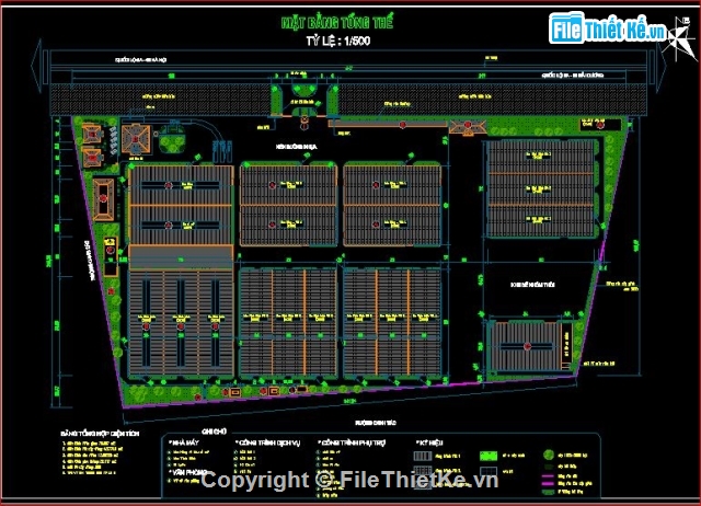 File Auto cad,quy hoạch nhà máy,nhà máy tungyang Hải Dương