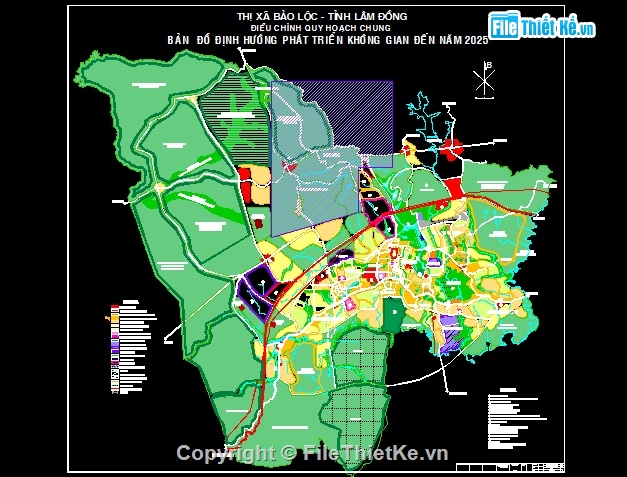 File cad Quy Hoạch thị xã Bảo Lộc,File cad Quy Hoạch thị xã Bảo Lộc - Tỉnh lâm Đồng,Quy Hoạch thị xã Bảo Lộc - Tỉnh lâm Đồng