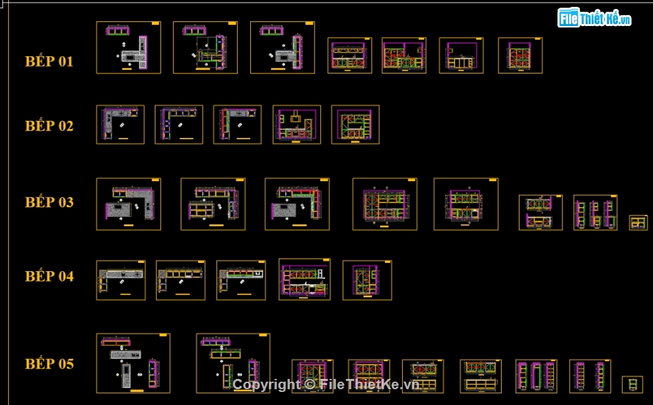 File cad,tủ bếp,file cad bếp,cad tủ bếp