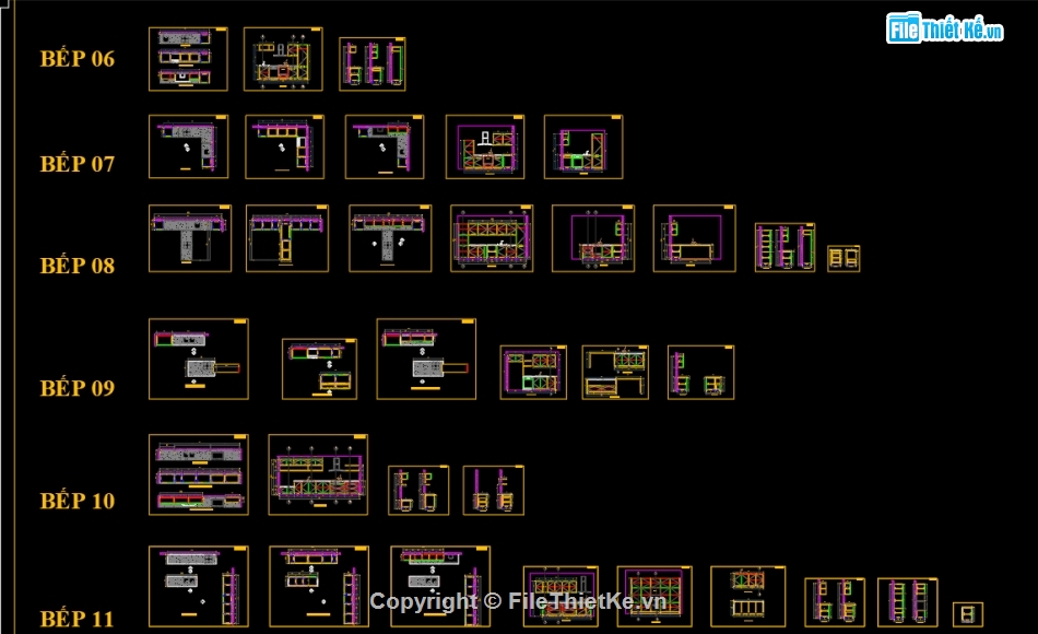 File cad,tủ bếp,file cad bếp,cad tủ bếp