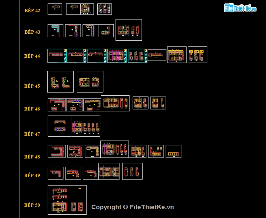 File cad,tủ bếp,file cad bếp,cad tủ bếp