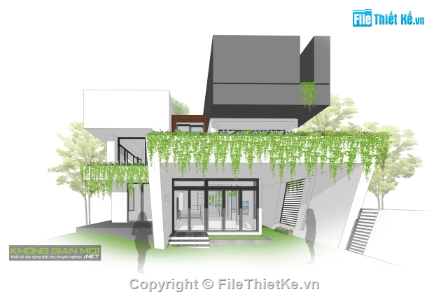 biệt thự phố 2 tầng,biệt thự phố,biệt thự 2 tầng,cad biệt thự