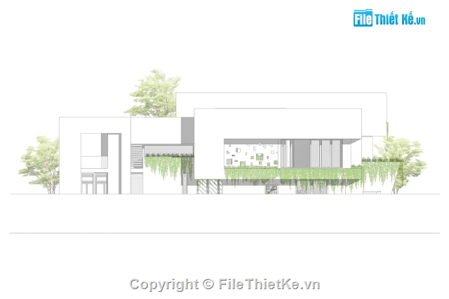 biệt thự phố 2 tầng,biệt thự phố,biệt thự 2 tầng,cad biệt thự