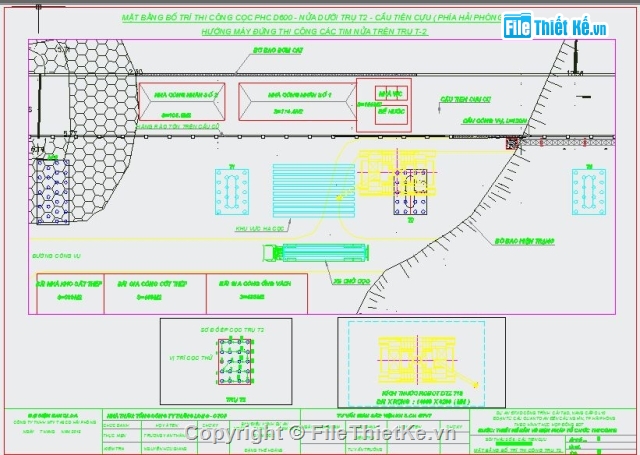 thi công cọc,mố trụ cầu,móng cọc,thi công móng,thi công cọc PHC D600