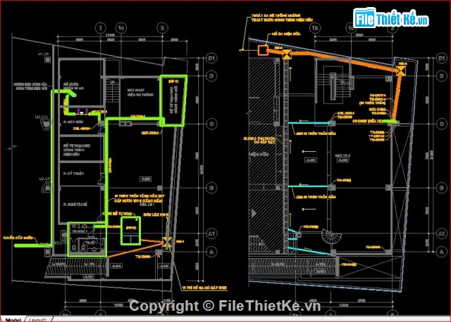 cấp thoát nước,bản vẽ cấp thoát nước,sơ đồ thoát nước,thoát nước nhà dân dụng