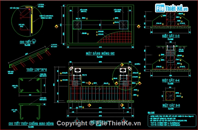 bản vẽ trạm cân,thiết kế trạm cân,trạm cân 120 tấn