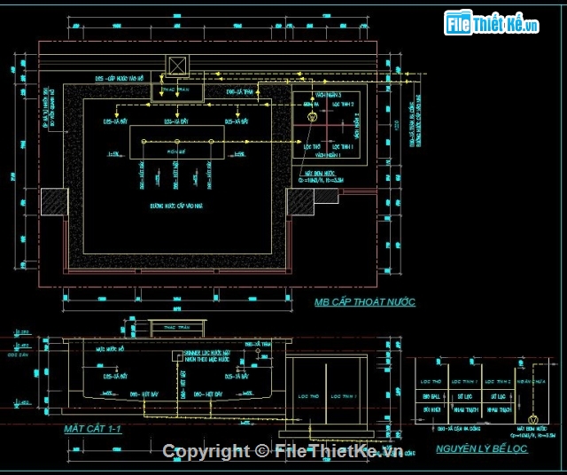 thiết kế bể cá,File cad bể cá koi,bể cá,thiết kế bể cá koi