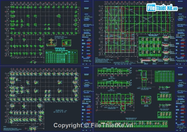 File cad Nhà Xưởng 57x79.5m,bản vẽ nhà xưởng,thiết kế nhà xưởng,mẫu nhà xưởng