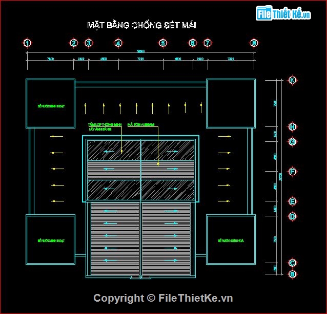 thiết kế điện,điện trụ sở,điện trụ sở 10 tầng