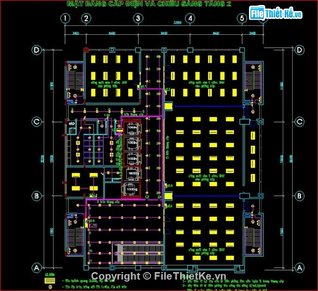 thiết kế điện,điện trụ sở,điện trụ sở 10 tầng