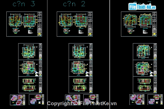 File cad thiết kế,nhà ở cao tầng,chung cư cao tầng