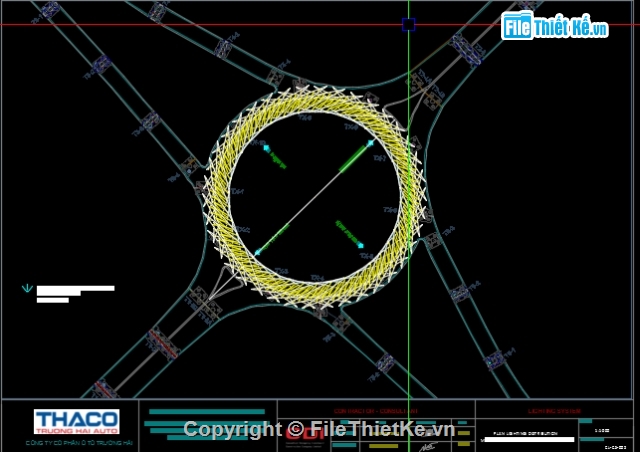 hệ thống chiếu sáng,nút giao thông,điện chiếu sáng,bản vẽ hệ thống chiếu sáng,hệ thống chiếu sáng nút giao