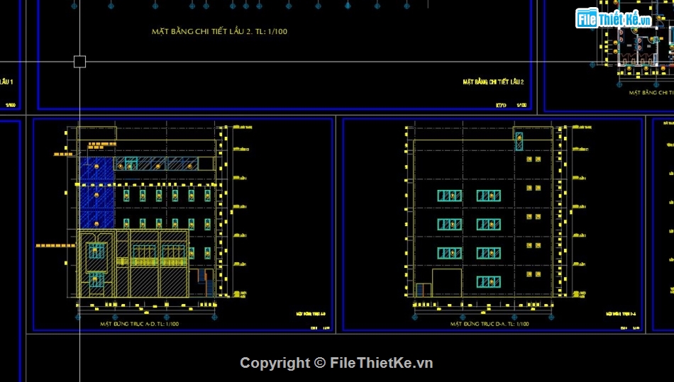 Autocad trụ sở làm việc,Thiết kế trụ sở làm việc,Cad trụ sở làm việc 16x18.5m,Bản vẽ trụ sở làm việc