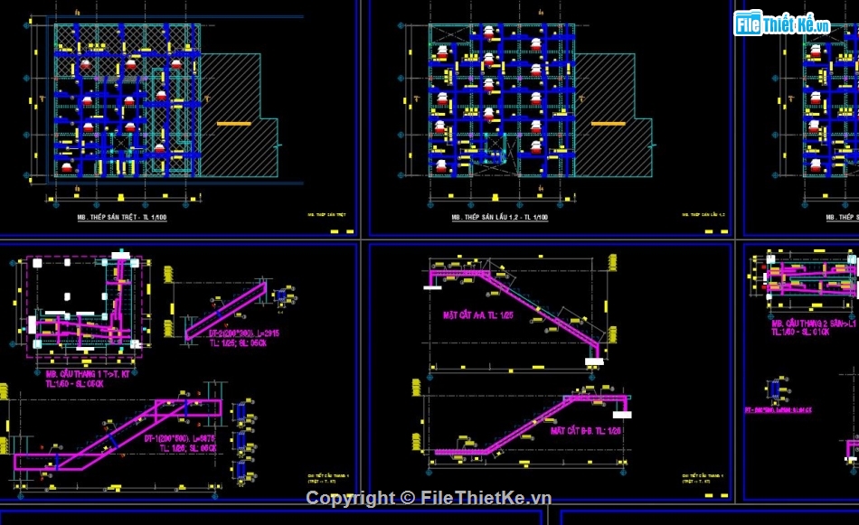 Autocad trụ sở làm việc,Thiết kế trụ sở làm việc,Cad trụ sở làm việc 16x18.5m,Bản vẽ trụ sở làm việc