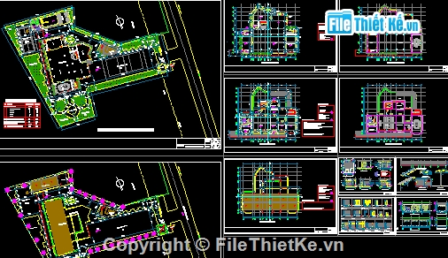 trung tâm văn hóa,file cad trung tâm,kiến trúc  nhà văn hóa,kiến trúc khu trung tâm,trung tâm văn hóa huyện,bản vẽ cad trung tâm văn hóa việt nam - pháp