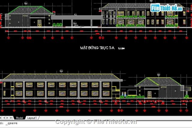 trường tiểu học,kiến trúc trường tiểu học,bản vẽ kiến trúc trường học,trường học,kiến trúc trường học,trường