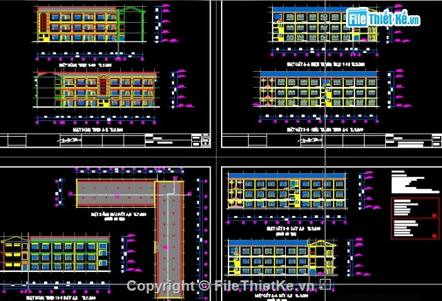 trường,trường học,kiến trúc trường học,file cad trường,vẽ trường học,bản vẽ trường học