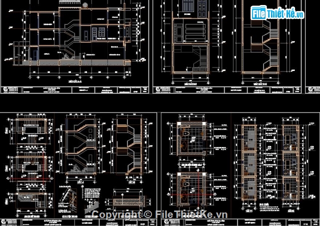 Thiết kế nhà phố,phối cảnh nhà,nhà mặt phố,nhà diện tích 5 x 20m