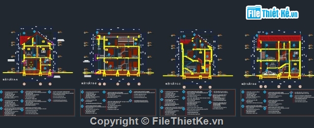 nhà 2 tầng,nhà phố 2 tầng,biệt thự 2 tầng,bản vẽ cad biệt thự 2 tầng,nhà dân 2 tầng