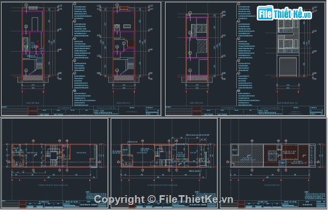 Nhà phố 4x16m,nhà phố 3 tầng,3 tầng,bản vẽ 3 tầng,nhà 3 tầng,kiến trúc 3 tầng