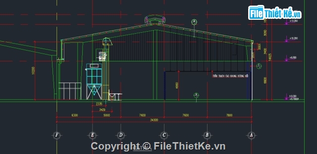 nhà xưởng,mẫu nhà xưởng,nhà kho phân xưởng,bản vẽ thiết kế nhà kho,thiết kế nhà xưởng