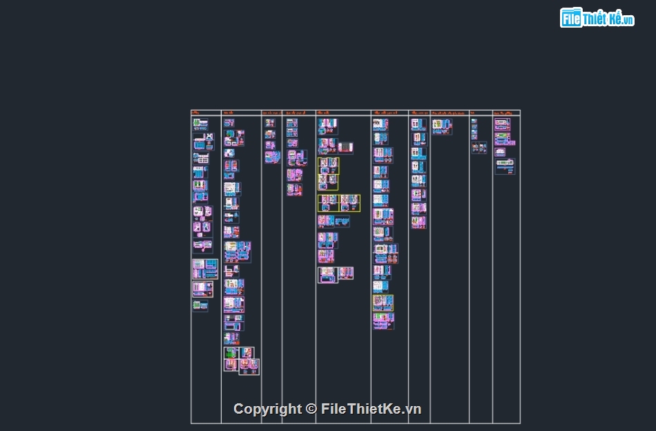 File cad,File thiết kế,cad nội thất,tủ quần áo,File cad thiết kế