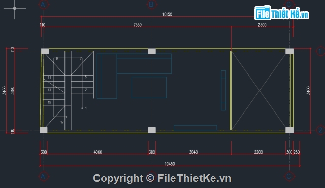 cad nhà phố,nhà gia đình,File thiết kế,nhà phố 5 tầng