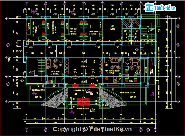 kiến trúc PGD,phòng giao dịch tp Cao Lãnh,thiết kế phòng giao dịch