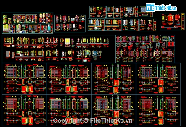 mẫu cửa sắt,File Auto cad,cửa đi,cửa sổ,cửa gỗ,cửa inox