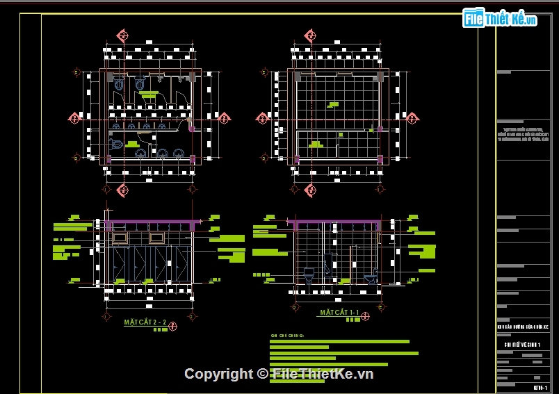 công trình công cộng,bãi đỗ xe,cad bãi đỗ xe,file cad bãi đỗ xe