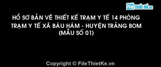 trạm y tế 2 tầng,trạm y tế,Cad trạm y tế