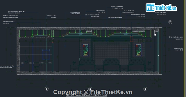 bản vẽ triển khai nội thất,triển khai nội thất,hồ sơ triển khai chi tiết nội thất phòng khách,khai triển nội thất