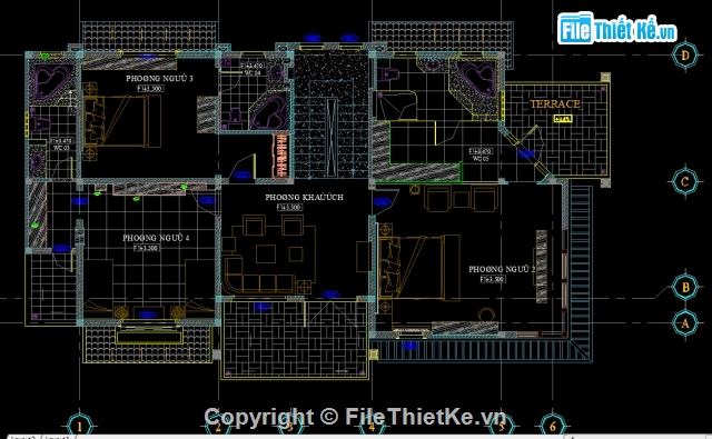 cad nội thất,nội thất Biệt thự 2 tầng,TRIỂN khai nội thất,Filethietke nội thất biệt thự,Filethietke biệt thự 2 tầng