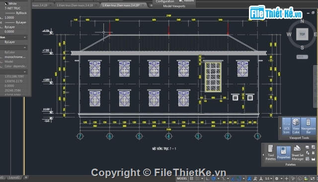 file cad trụ sở,file cad trụ sở 2 tầng,cad trụ sở 2 tầng,trụ sở 2 tầng,bản vẽ trụ sở