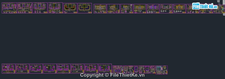 Trụ sở làm việc 2 tầng,file cad trụ sở làm việc,bản vẽ cad trụ sở huyện