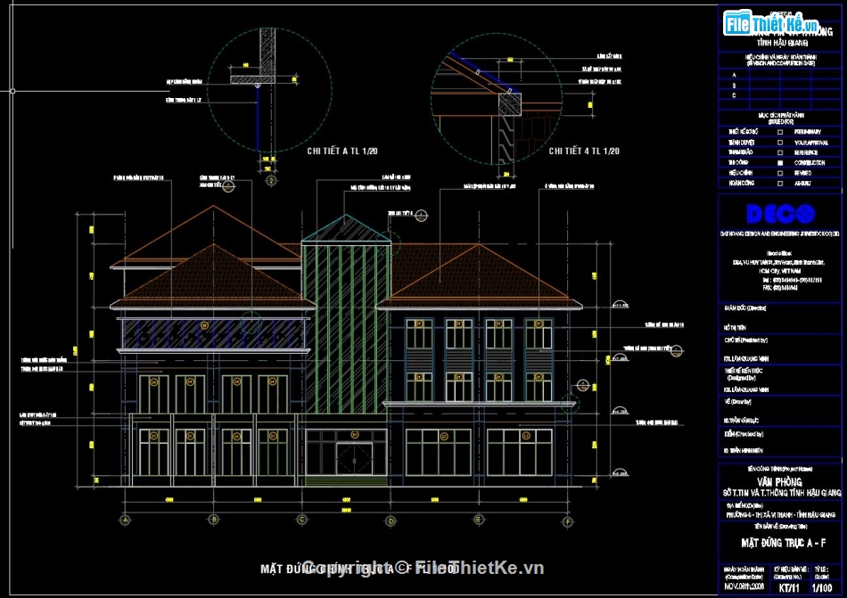 File cad sở thông tin,file cad trụ sở,trụ sở thông tin truyền thông,bản vẽ trụ sở làm việc,bản vẽ trụ sở