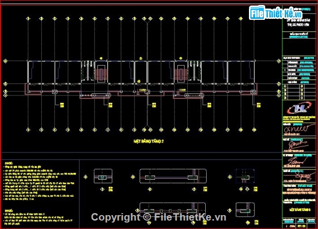 kiến trúc 3 tầng,kết cấu trường tiểu học 3 tầng,bản vẽ trừơng học 3 tầng