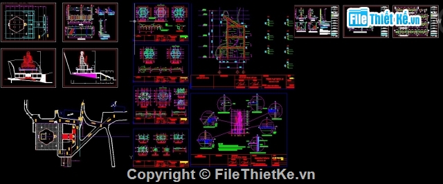 CAD Tượng Phật Thích Ca,Tượng Phật Thích Ca,Bản vẽ tượng phật